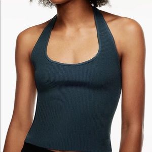 Aritzia Babaton Backless Halter Sculpt Knit size Medium BRAND NEW